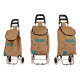 Carro de Compra Kinvara Organic Marrón 3,3 L 36 x 95 x 35 cm (10 Unidades)