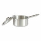Cazo con Tapa Kinvara 100018 Plateado Aluminio Ø 14 cm 1 L (10 Unidades)