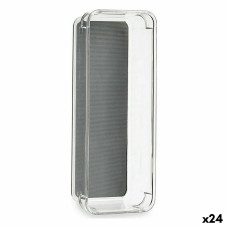 Organizador de Cajones Kinvara W623310 Gris Plástico reciclado 9,3 x 4,5 x 23 cm (24 Unidades)