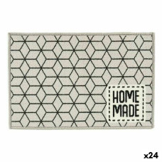 Alfombrilla Kinvara Home Made Gris 40 x 60 cm Multiusos (24 Unidades)