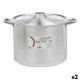 Olla con Tapa Kinvara 100041 Plateado Aluminio Ø 36 cm (2 Unidades)
