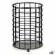 Escurridor para Cubiertos Kinvara W6467-2 Negro Acero 12,8 x 17,5 x 12,8 cm (12 Unidades)