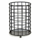 Escurridor para Cubiertos Kinvara W6467-2 Negro Acero 12,8 x 17,5 x 12,8 cm (12 Unidades)