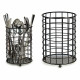 Escurridor para Cubiertos Kinvara W6467-2 Negro Acero 12,8 x 17,5 x 12,8 cm (12 Unidades)