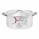 Cacerola Con Tapa Kinvara 100009 Plateado 8 L (6 Unidades)