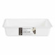 Drawer Organizer Kinvara CN18799 White Black polypropylene 16 x 5 x 24 cm (36 Units)