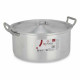 Cacerola Con Tapa Kinvara 100008 Plateado 6,5 L 35 x 16 x 28 cm (6 Unidades)