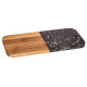 Tabla de cortar Kinvara 78375 Negro 18 x 1,5 x 38 cm (8 Unidades)