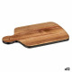 Tabla de cortar Kinvara 78381 Negro 25,7 x 1,5 x 40 cm (12 Unidades)