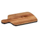 Tabla de cortar Kinvara 78381 Negro 25,7 x 1,5 x 40 cm (12 Unidades)