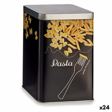 Bote Kinvara W7067-2 Negro Metal 1 L Pasta (24 Unidades)
