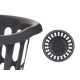 Cesto Kipit 8066-A Antracita Polipropileno 27 L 40 x 25 x 40 cm (18 Unidades)
