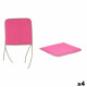 Chair cushion 38 x 2,5 x 38 cm (4 Units)