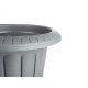 Macetero Ibergarden N00202102 Antracita Plástico Copa 47,6 x 47 x 47,4 cm (5 Unidades)