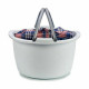 Cesta Multiusos Stefanplast Plástico 16 L 39 x 22 x 39 cm Con asas (30 unidades)