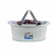 Cesta Multiusos Stefanplast Plástico 25 L 59 x 23 x 38 cm Con asas (30 unidades)