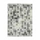 Mantel Kinvara CUADROS-G Gris Loneta 140 x 180 cm Antimanchas Cuadros (6 Unidades)