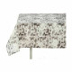 Mantel Kinvara CUADROS-G Gris Loneta 140 x 180 cm Antimanchas Cuadros (6 Unidades)