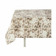 Mantel Kinvara CUADROS-B Beige Loneta 140 x 180 cm Antimanchas Cuadros (6 Unidades)