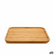 Bandeja de Aperitivos Kinvara 55074 Marrón Cuadrada 30 x 1,5 x 30 cm (12 Unidades)