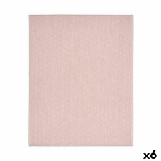 Mantel Kinvara ESTRELLA-R Rosa Loneta 140 x 180 cm Antimanchas Estrella (6 Unidades)