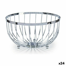 Frutero Kinvara CN-W6434-2C Plateado Hierro 25 x 14 x 25 cm (24 Unidades)