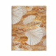 Mantel Kinvara ANCARA-21520-ORO Dorado Loneta 140 x 180 cm Antimanchas Hojas (10 Unidades)