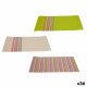 Salvamantel Kinvara TSL-2204F Marrón Verde Multicolor 45 x 30 x 0,1 cm Rayas (36 Unidades)