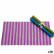 Salvamantel Kinvara TSL-1010F Azul Verde Morado 45 x 30 x 0,1 cm (36 Unidades)