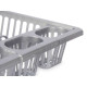 Escurridor para Fregadero Kinvara YMA04 1095 01 Plateado 46 x 8 x 36 cm (12 Unidades)