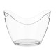 Ice Bucket Kinvara CN-IN-8L Transparent Plastic 8 L 34,5 x 25,5 x 26 cm (6 Units)