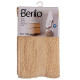 Toalla de baño Berilo 89658 Crema 80 % algodón 20 % Poliéster 70 x 130 cm (3 Unidades)
