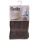 Toalla de baño Berilo 89668 Gris 80 % algodón 20 % Poliéster 30 x 50 cm (12 Unidades)
