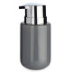 Dispensador de Jabón Berilo J1017-A-GRIS Gris Plateado Metal Cerámica 350 ml 7 x 14,5 x 8,5 cm (6 Unidades)