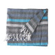Foulard Multiusos 160 x 200 cm Azul (12 Unidades)