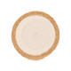 Table Mat Kinvara TS23885-W White Cotton Marine algae 35 x 0,6 x 35 cm (24 Units)
