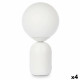 Lámpara de mesa Bola 40 W Blanco Cerámica 15 x 28,5 x 15 cm (4 Unidades)