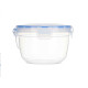 Fiambrera Hermética Leknes 30512 Transparente Polipropileno Cilindro 1,2 L 15,5 x 10,5 x 15,5 cm (12 Unidades)