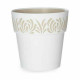 Maceta Autorriego Stefanplast Gaia Blanco Plástico 25 x 25 x 25 cm (6 Unidades)
