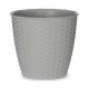 Planter Stefanplast Grey Plastic 19 x 17,5 x 19 cm (12 Units)