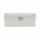 Jardinera Stefanplast Blanco Plástico 48,5 x 16 x 18 cm (12 Unidades)
