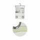 Cortina Rayas Verde 140 x 0,1 x 260 cm (6 Unidades)