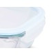 Fiambrera Vivalto C2-2260K Transparente Silicona Vidrio de Borosilicato 2,2 L 27 x 9 x 22 cm (6 Unidades)