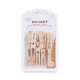 Clamps Pincello 400 Brown Wood Medium (24 Units)