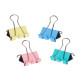 Clamps Clip Medium Multicolour Metal (24 Units)