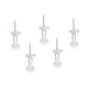 Drawing pins Pincello 394 Transparent Metal Plastic (24 Units)