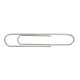 Clips Pincello 383 Silver Metal Large (24 Units)