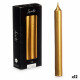 Set de Velas Acorde 126-D-AR Dorado 2 x 2 x 20 cm (12 Unidades)