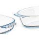 Juego de Bandejas Vivalto T3-20-S2B Transparente Vidrio de Borosilicato 700 ml 2 L (6 Unidades)