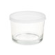 Set de Fiambreras 200 ml Transparente Vidrio Polipropileno (12 Unidades)